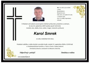 Read more about the article Parte Karol Smrek